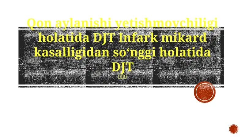 Yurak Arteri Kasalligi: Boshlang'ich Ma'lumot