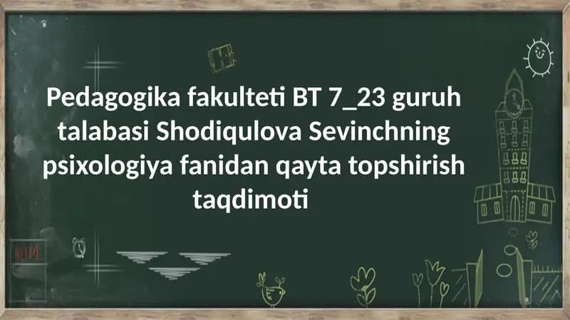 Komilinson psixologiyasi