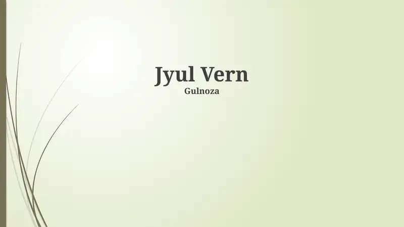 Jül Vernning Hayoti