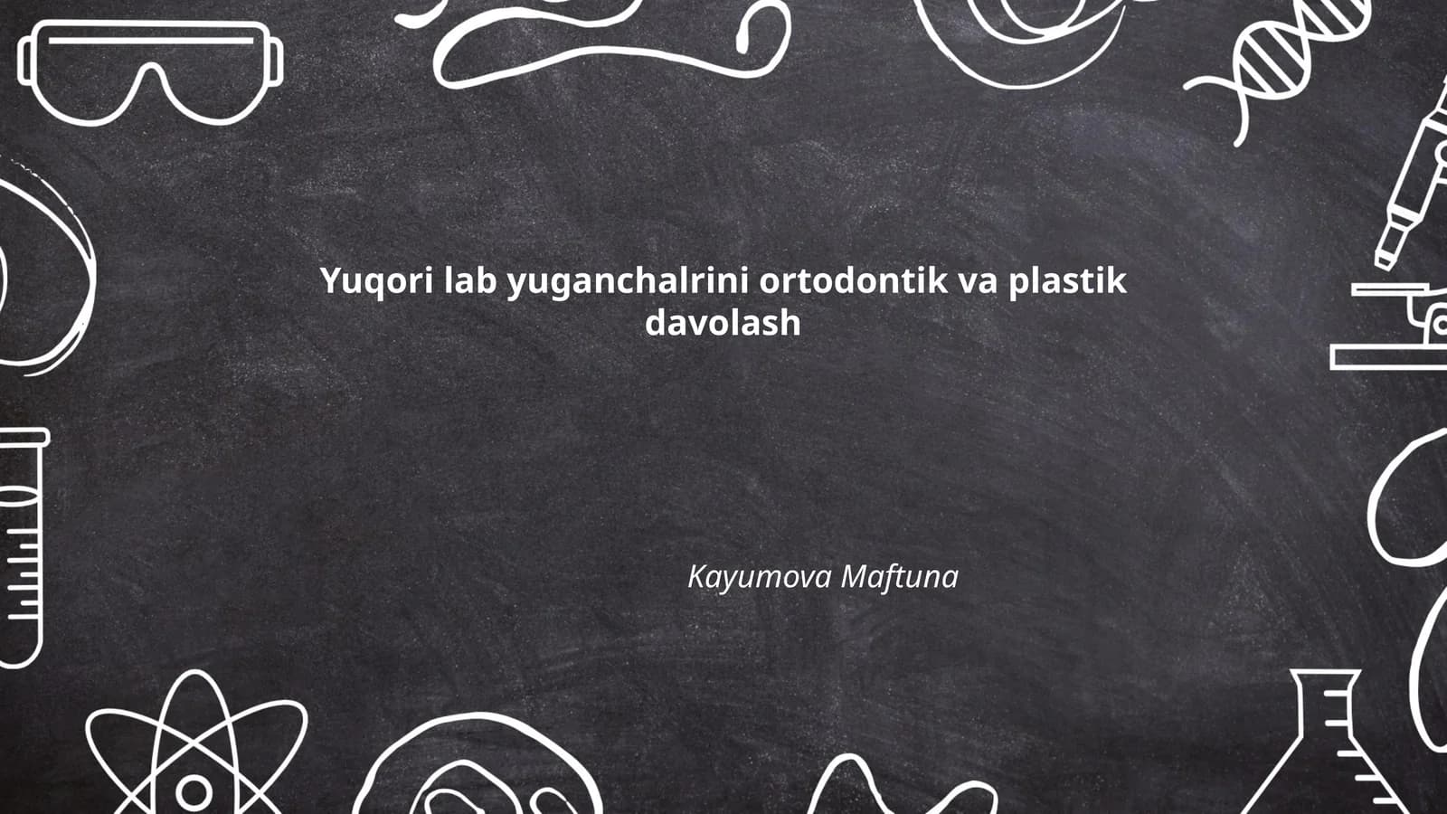 Ortodontik va plastik davolash