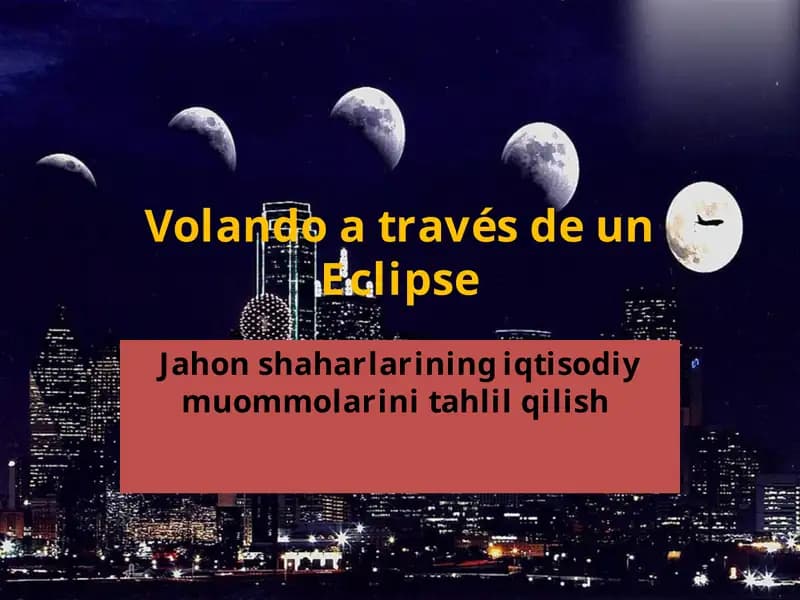 Jahonshaharlarining iqtisodiy muammonlari