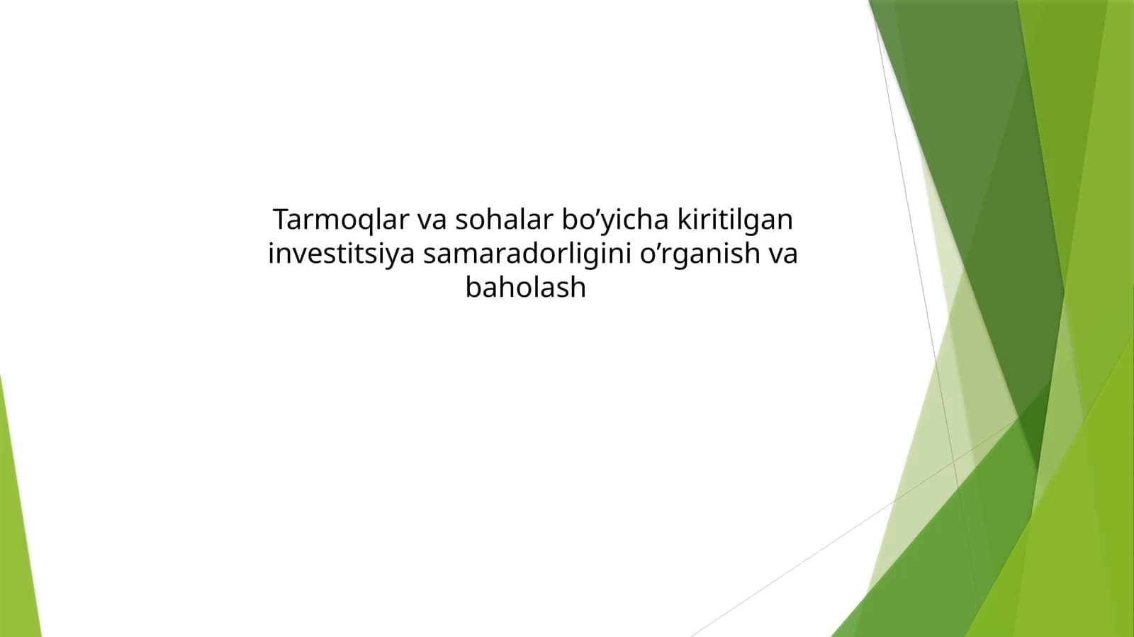O‘ZBEKISTON RESPUBLIKASI 2022 — 2026-YILLARGA MO‘LJALLANGAN INVESTITSIYA DASTURINI TASDIQLASH HAMDA INVESTITSIYA LOYIHALARINI BOSHQARISHNING YANGI YONDASHUV VA MEXANIZMLARINI JORIY ETISH TO‘G‘RISIDA