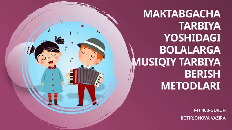 Musiqa Tarbiyasi