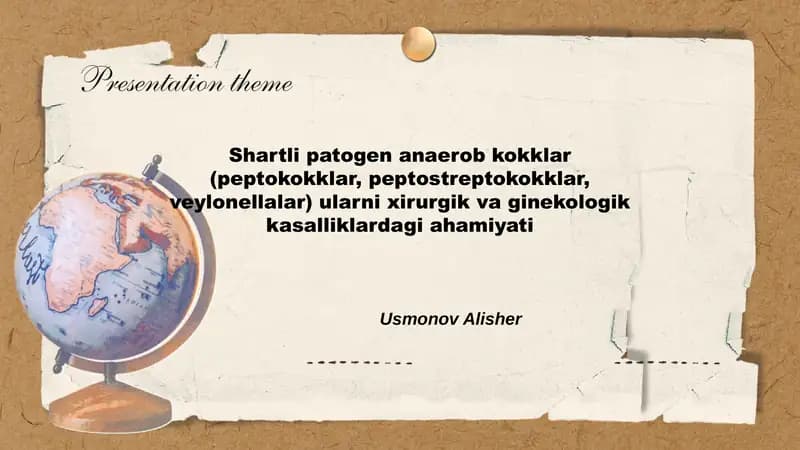 Shartli patogen anaerob kokklar
