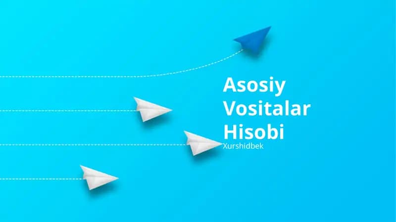 Assosiy Vositalar Hisobi