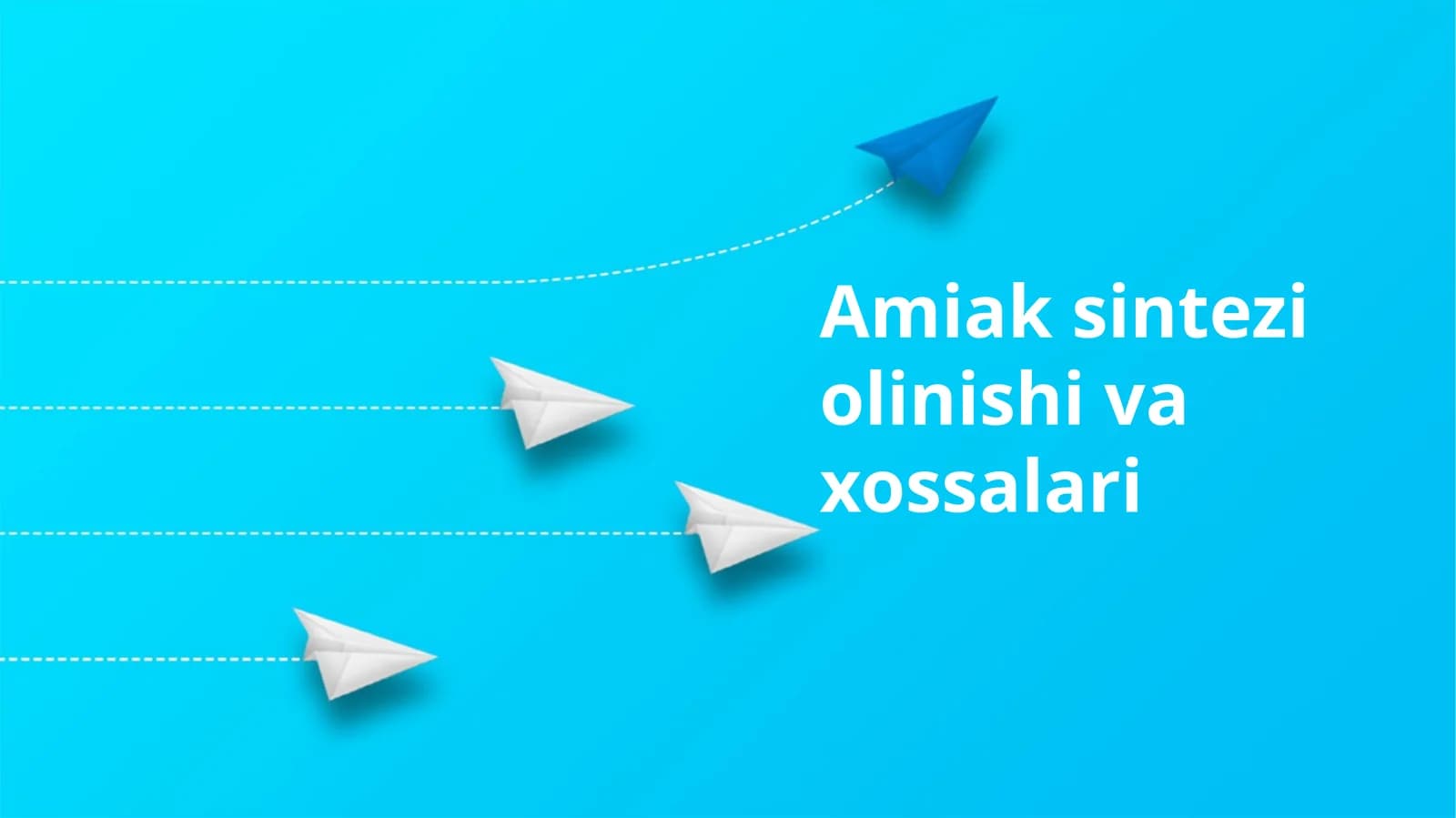 Amiak sintezi olinishi va xossalari