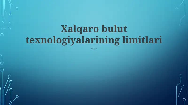 Narxi va murakkabligi
