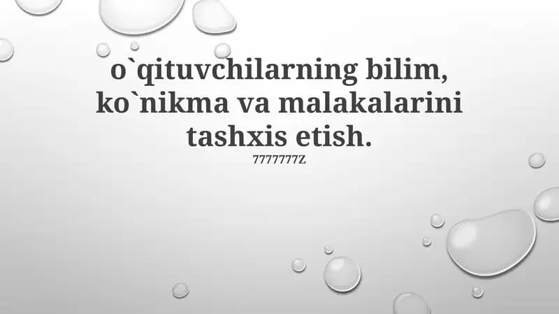 ko'nikmalarini baholash usullari