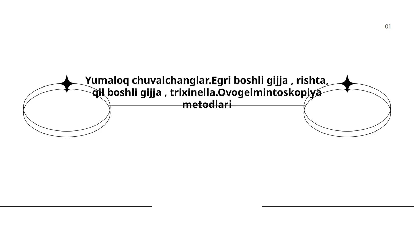 Yumaloq chuvalchanglar.Egri boshli gijja, rishta, qilboschli gijja, trixinella.Ovogelmintoskopiya metodlari