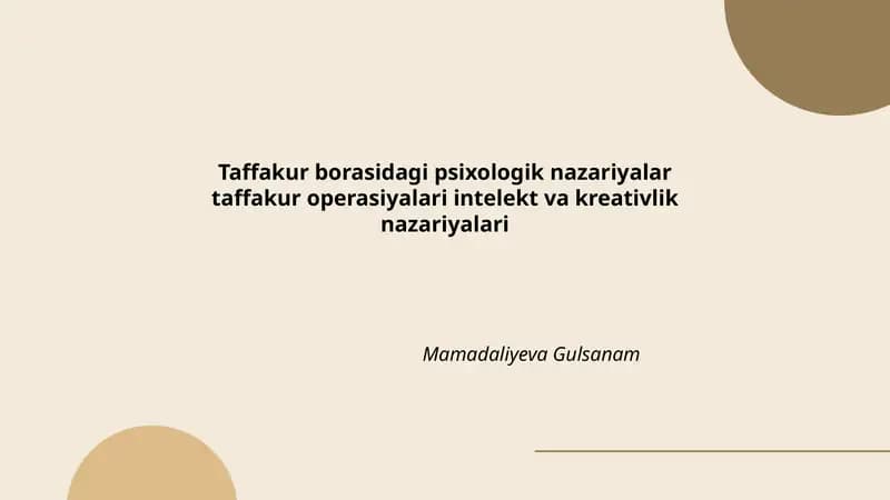 So'zqa tafakkur mashqlari