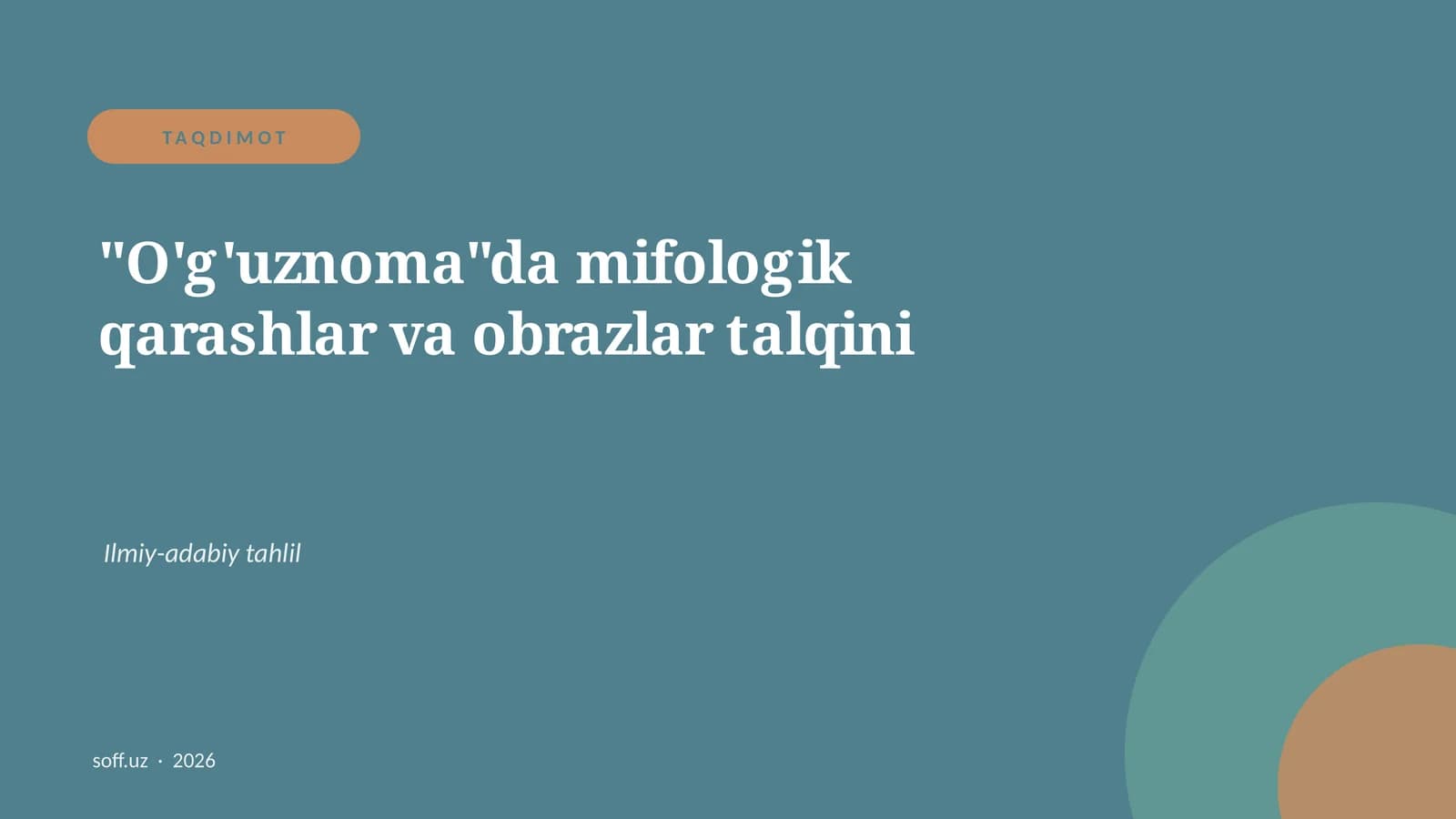 O'g'uznoma
