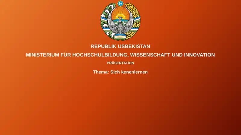 Sichkenenlernen
