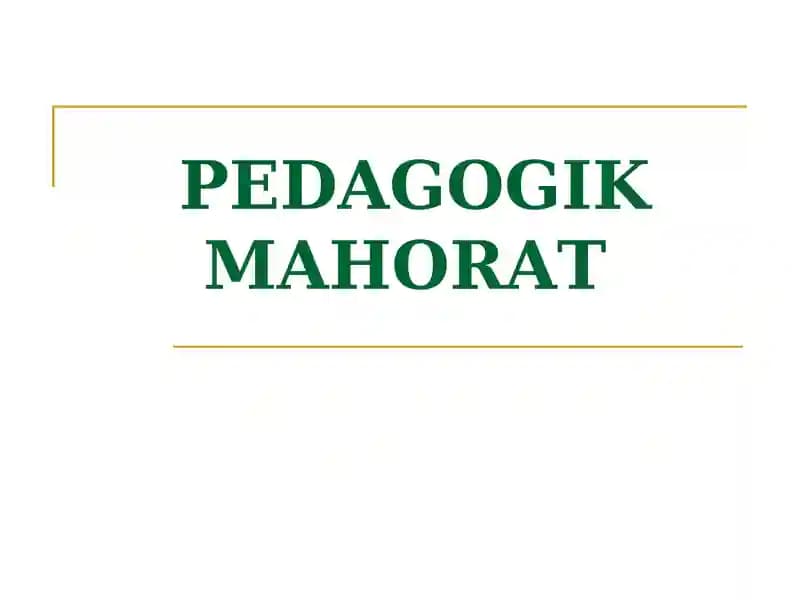 Pedagogik mahorat haqida tushuncha, uning oʻqituvchi faoliyatida tutgan oʻrni. Pedagogik mahorat fanining vazifalari va asosiy tarkibiy qismlari.