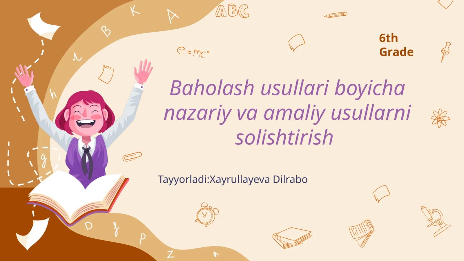 Baholash usullari boyicha nazariy va amaliy usullarni solishtirish