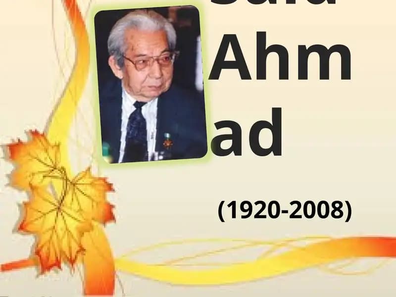 Said Ahmad (1920-2008)