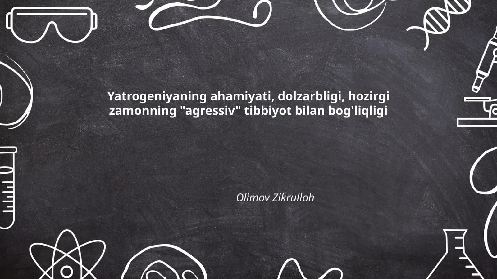 Yatrogeniyaning tibbiyotda roli