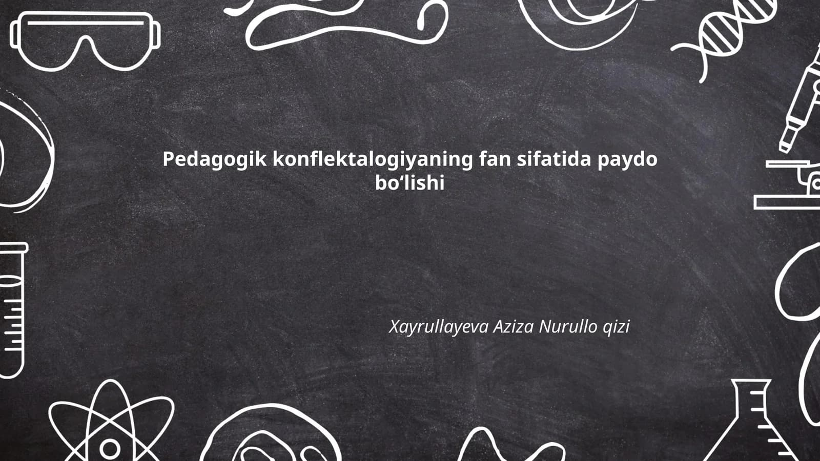Pedagogik konflektalogiyani tushunish