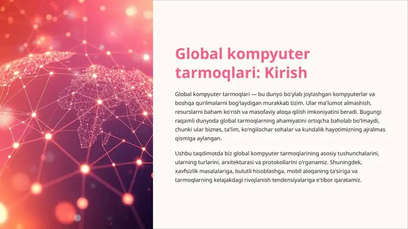 Global kompyuter tarmoqlari