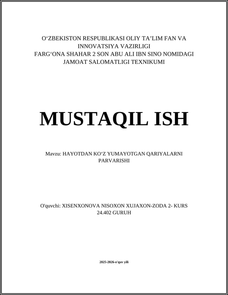 Ogʻriqni boshqarish va palliativ terapevtika