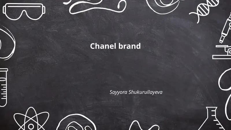 Chanel brand
