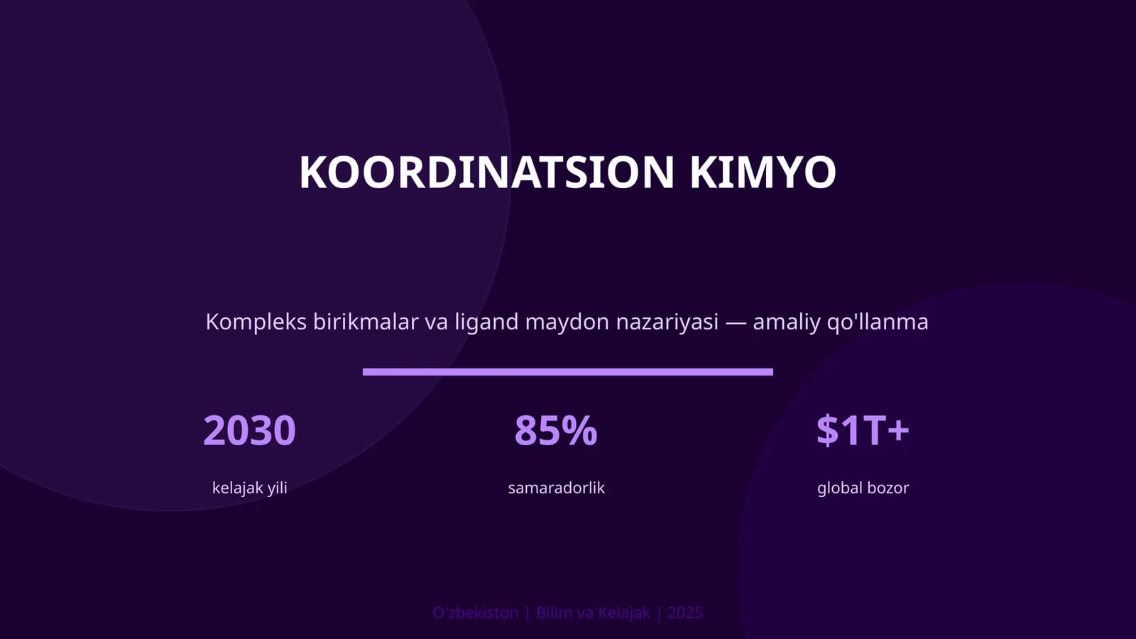 KOORDINATSION KIMYO