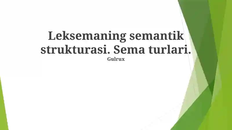 Semantik tahlilning cheklashlari