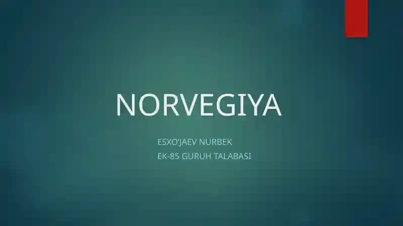 Norvegiya Qirolligi