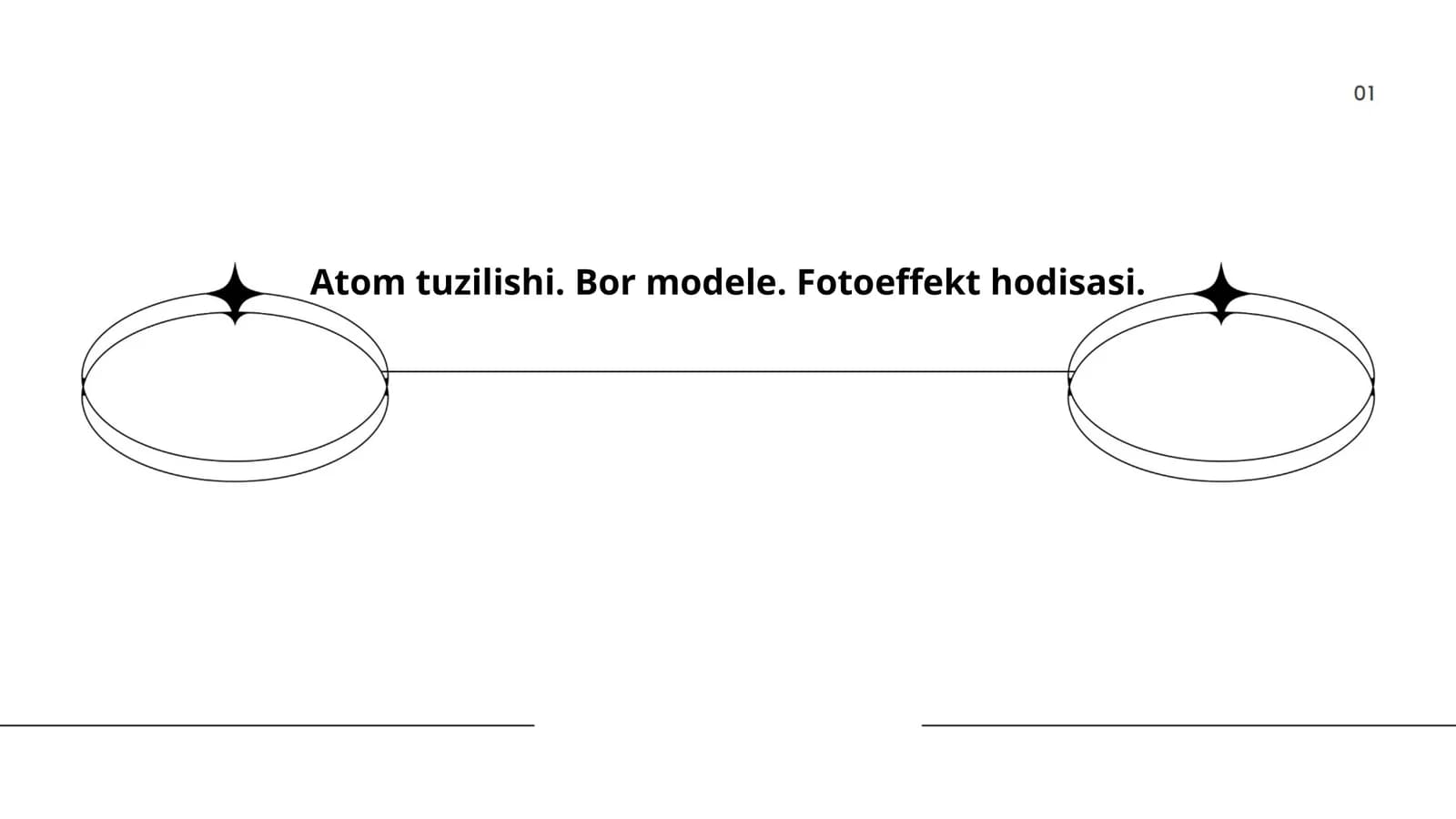Atom tuzilishi. Bor modele. Fotoeffekt hodisasi