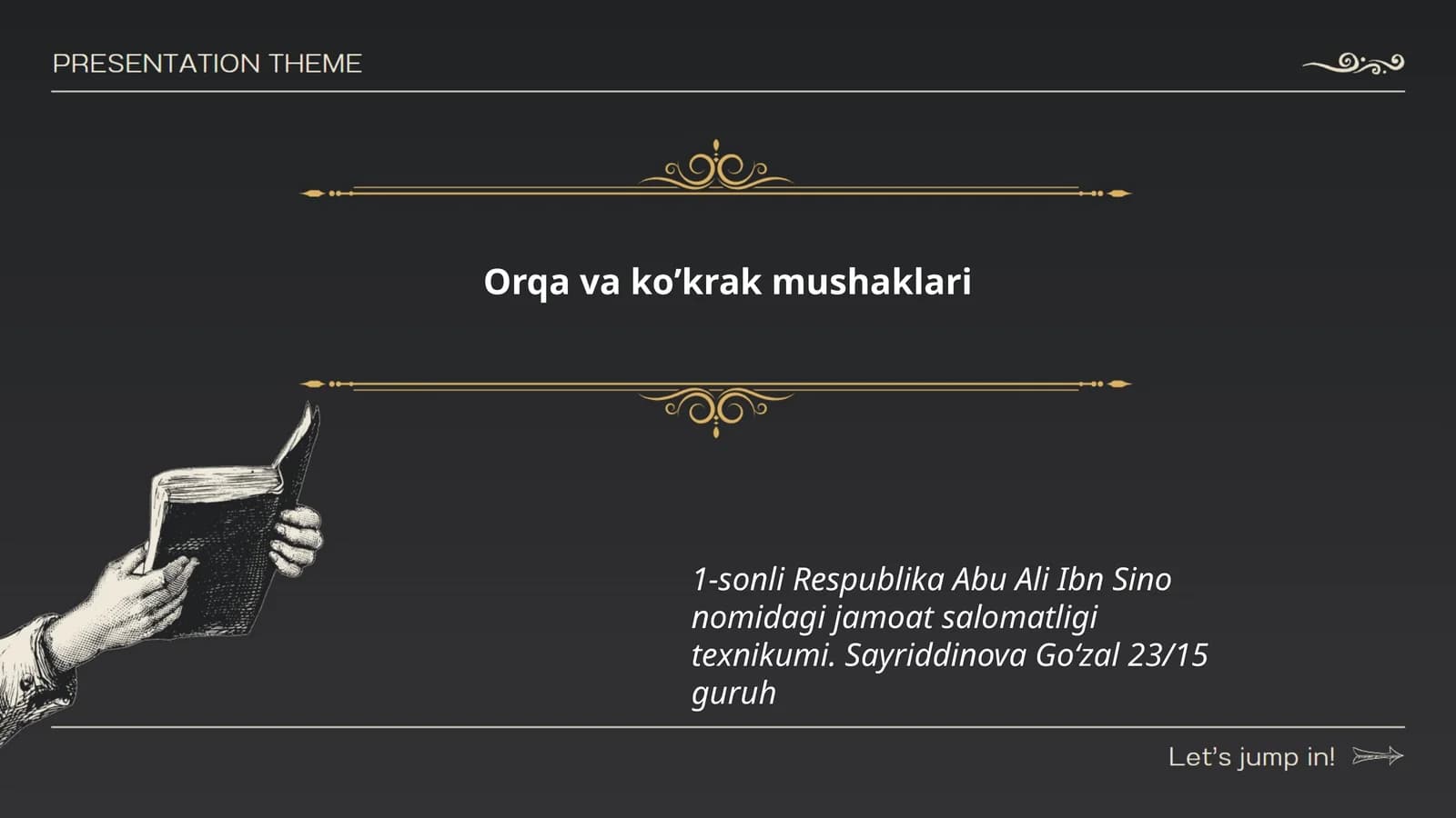 Orqa va koʼkrak mushaklari