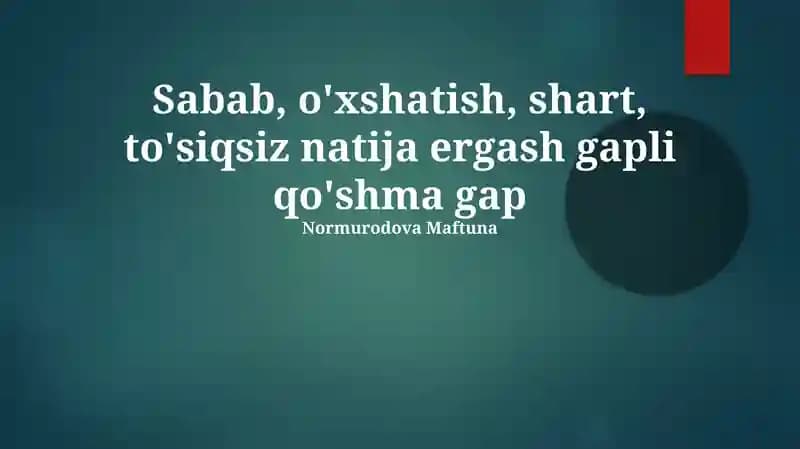 Murakkab gaplar