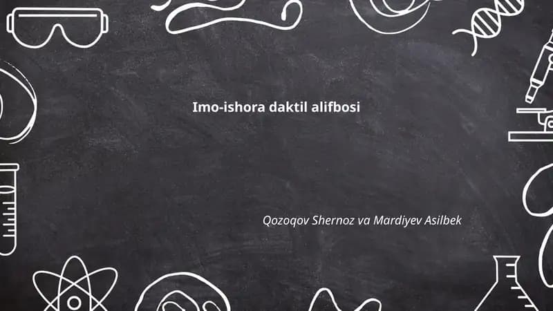 Imo-ishora daktil alifbosi