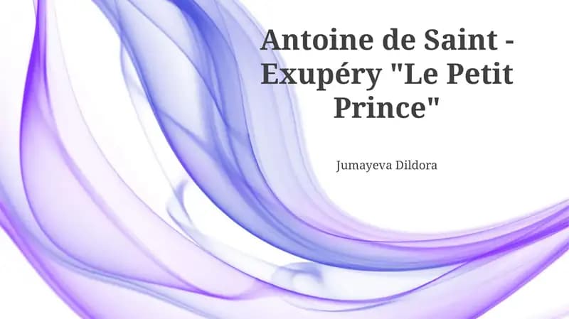 Le Petit Prince