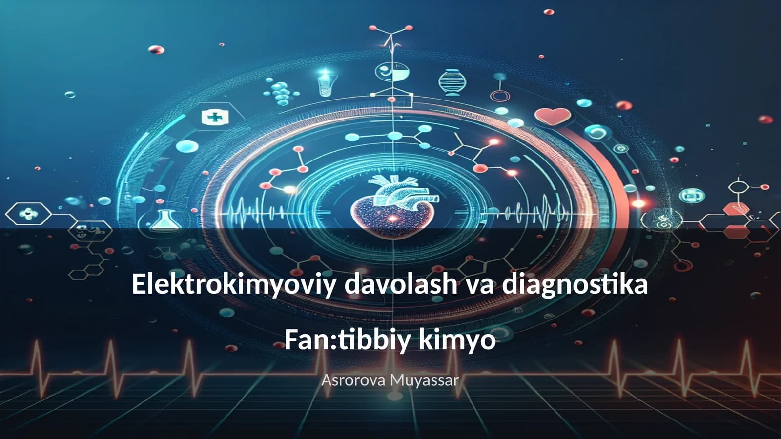Elektrokimyoviy davolash va diagnostika