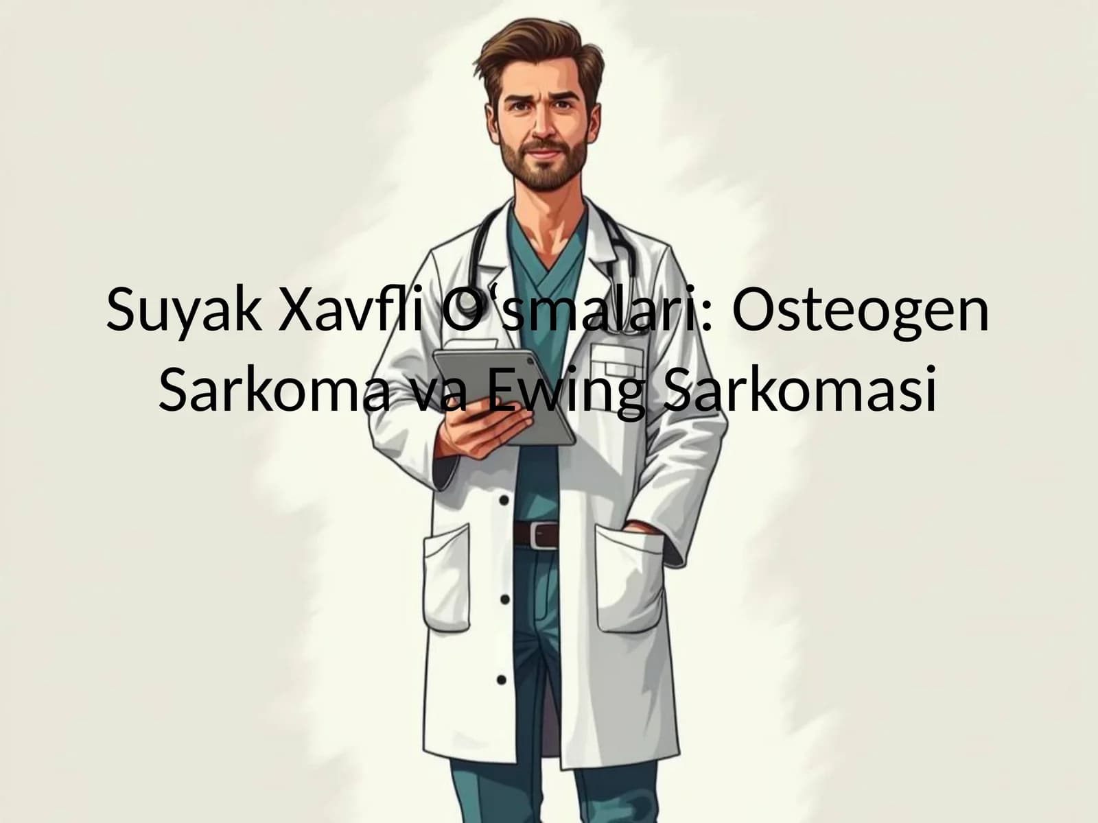 Suyak Xavfli O‘smalari: Osteogen Sarkoma va Ewing Sarkomasi