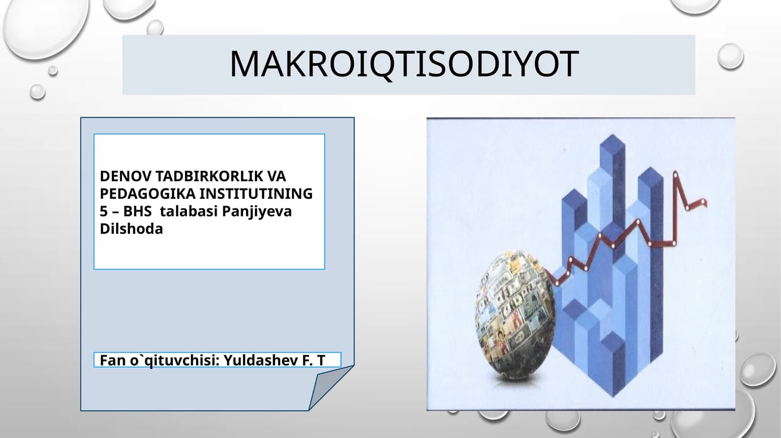 INFLYTSIYA VA AKSILINFILYATSIYA SIYOSATI