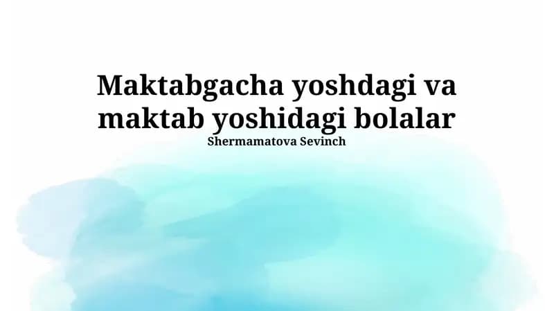 O'yin va ta'lim