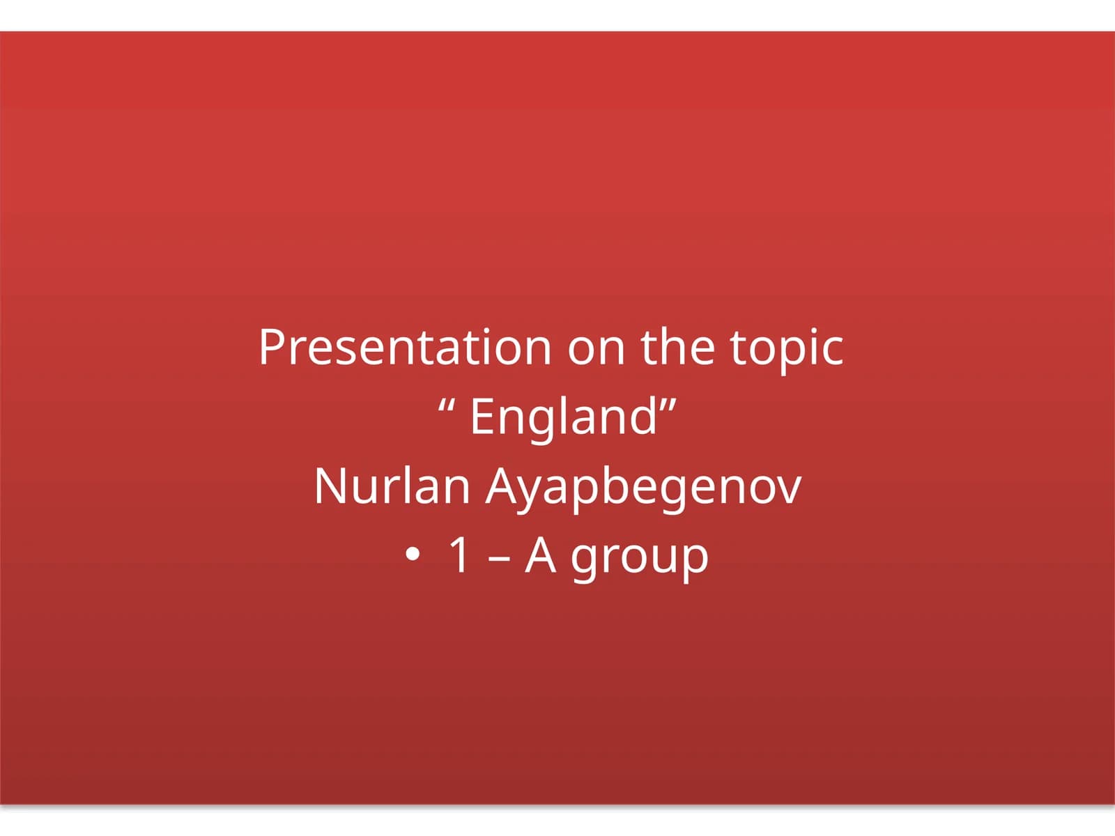 “England”