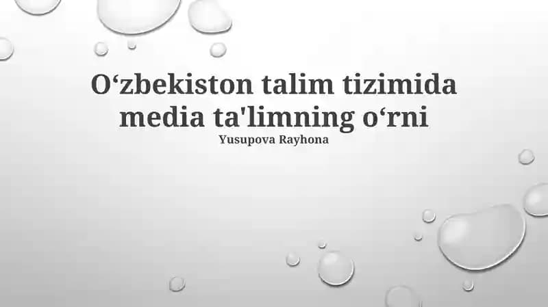 Media ta'limning mavjud o'quv dasturlariga muvaffaqiyatli integratsiyasi