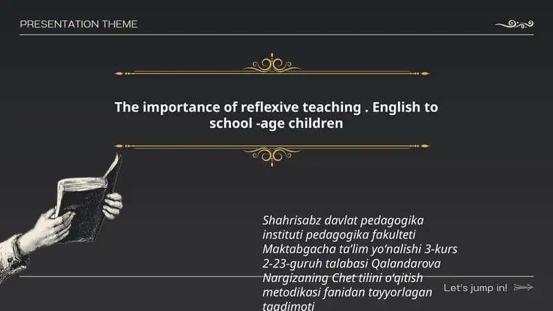 Chet tilini oʻqitish metodikasi