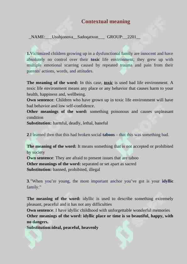 TAA assignment
