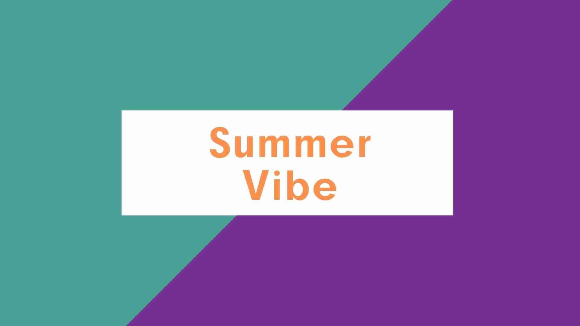 PRO BRO - SUMMER VIBE