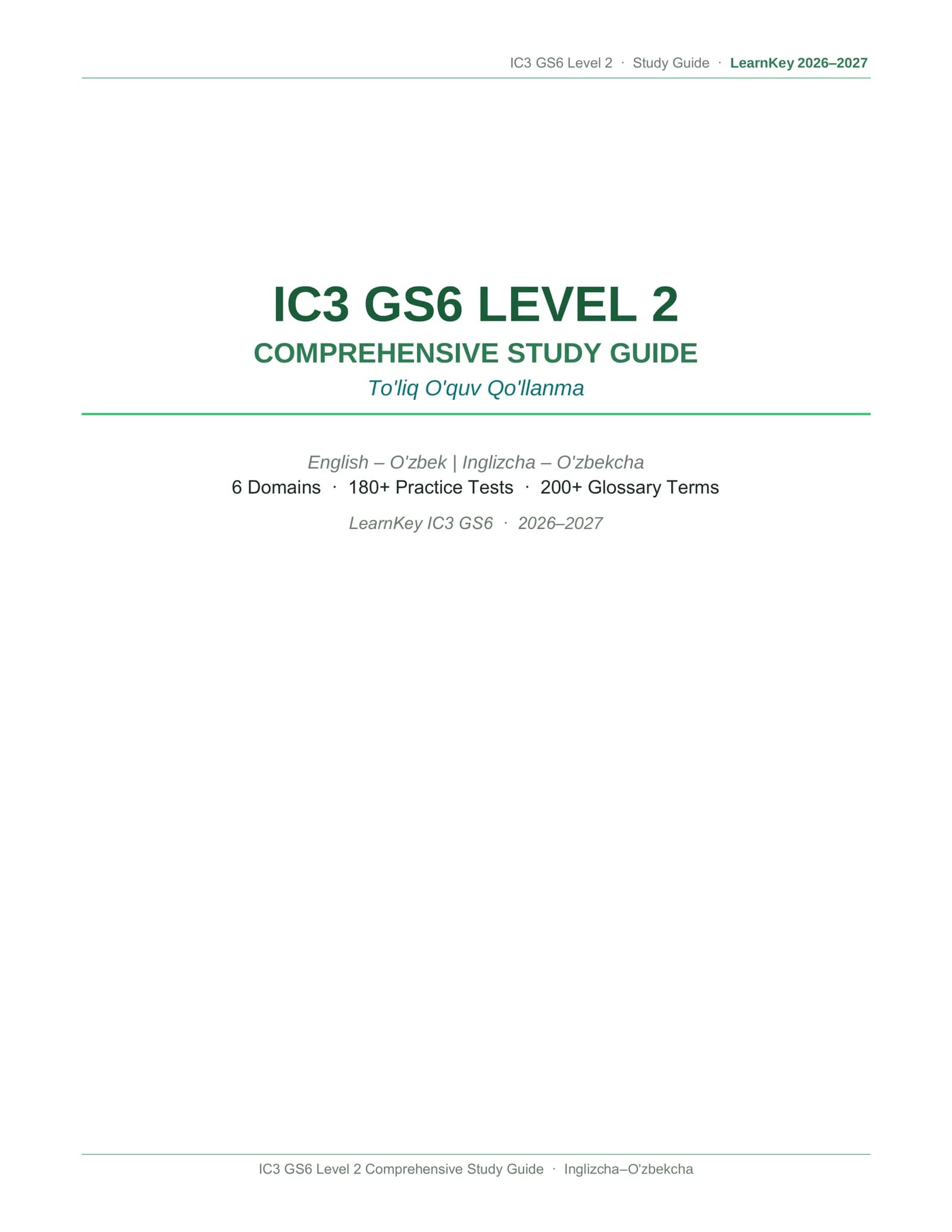 IC3 GS6 Level2 ENG-UZ