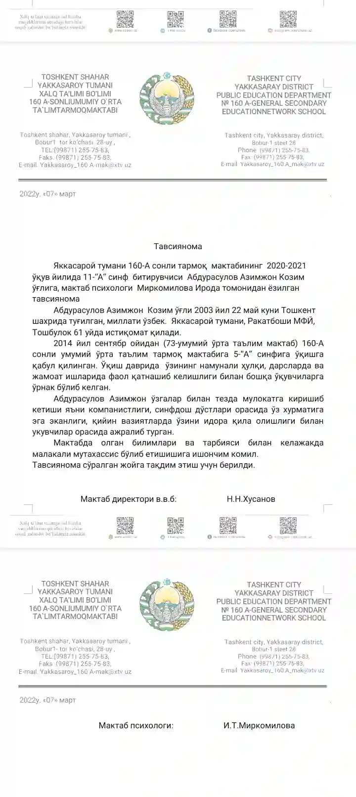 psixologik tavsiyanoma