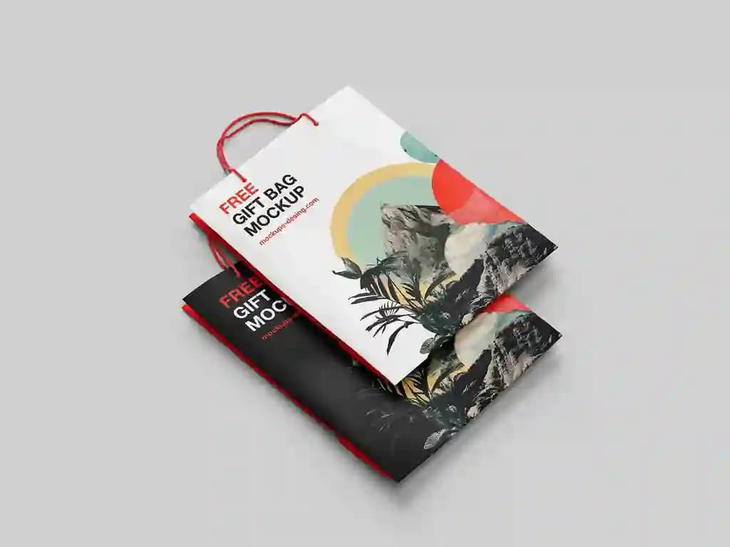 Adobe Photoshop dasturida mockup.