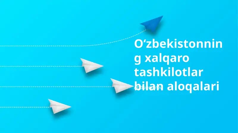 Mintaqaviy va Jahon Hamkorligi tarixi va geosiyosiy konteksti bilan aloqalar haqida o'qituvchilar uchun foydali kontent