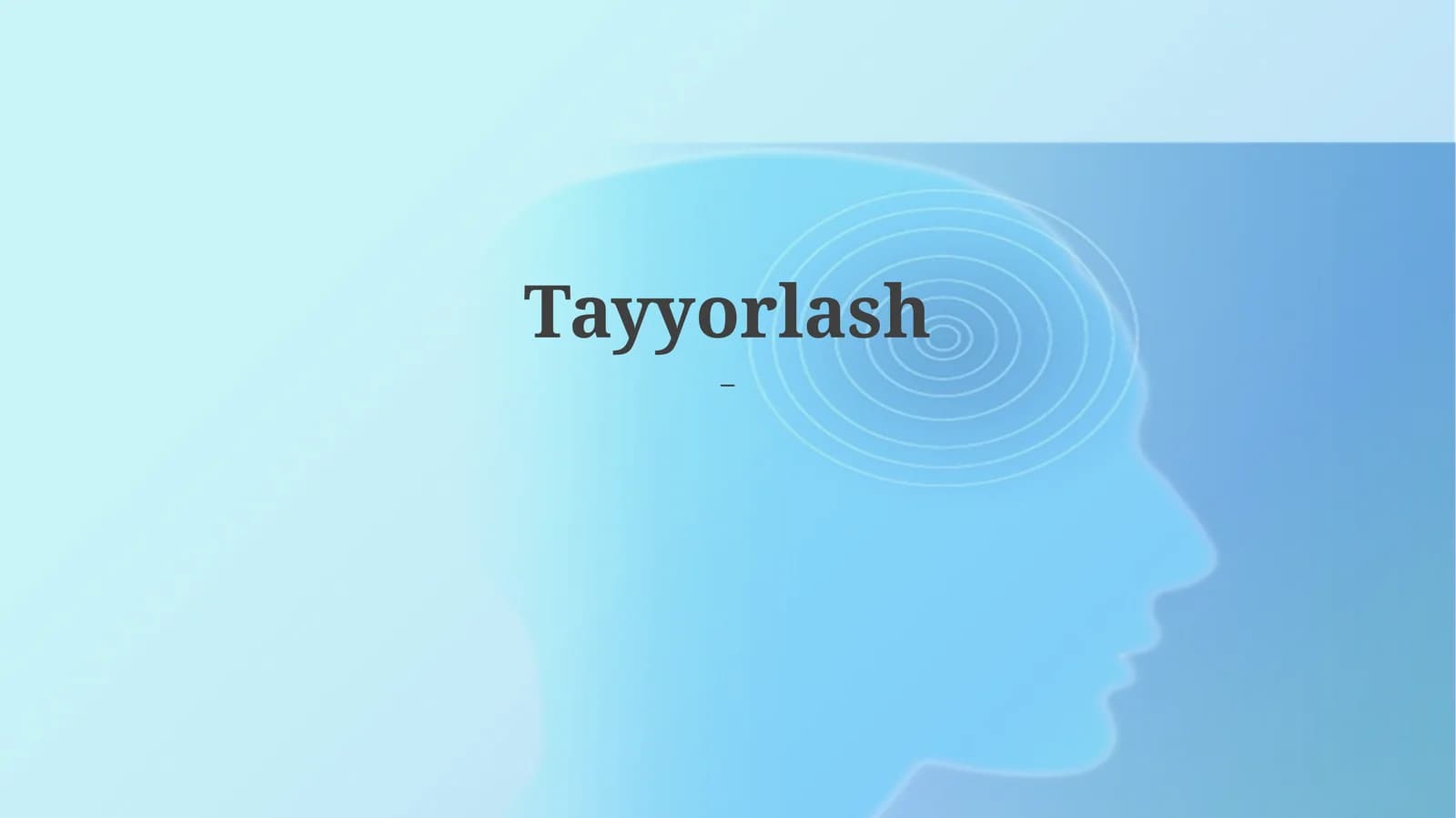 Tayyorgarlikning ta'rifi va maqsadi. Rejalashtirish va resurslarni boshqarish. Xavflarni baholash, strategiyalar va takomillashtirish