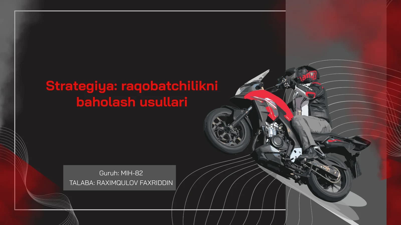 Raqobatchilikni baholash usullari