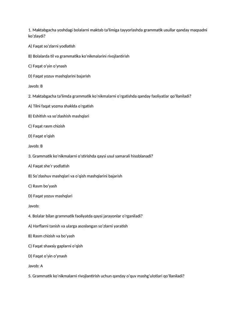 Grammatik qoidalar