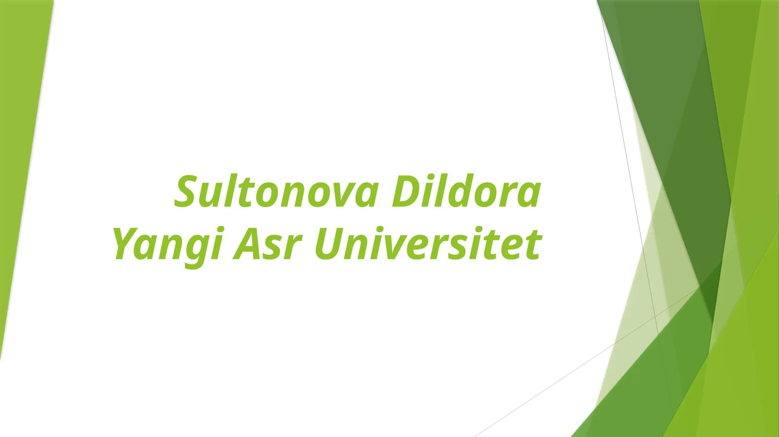 Ilk o‘spirinlik va yoshlik davri