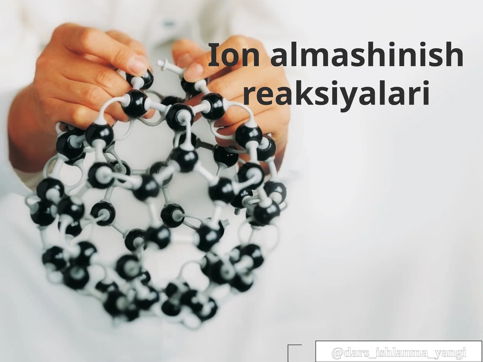 Ion  almashinish reaksiyalari